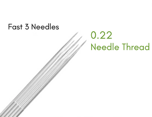 T2 Needle F3 (0.22mm) - (20/box)