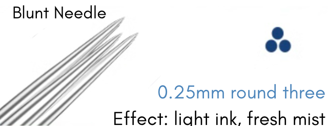 T3 Needle R3 (0.25mm) - (10/box)