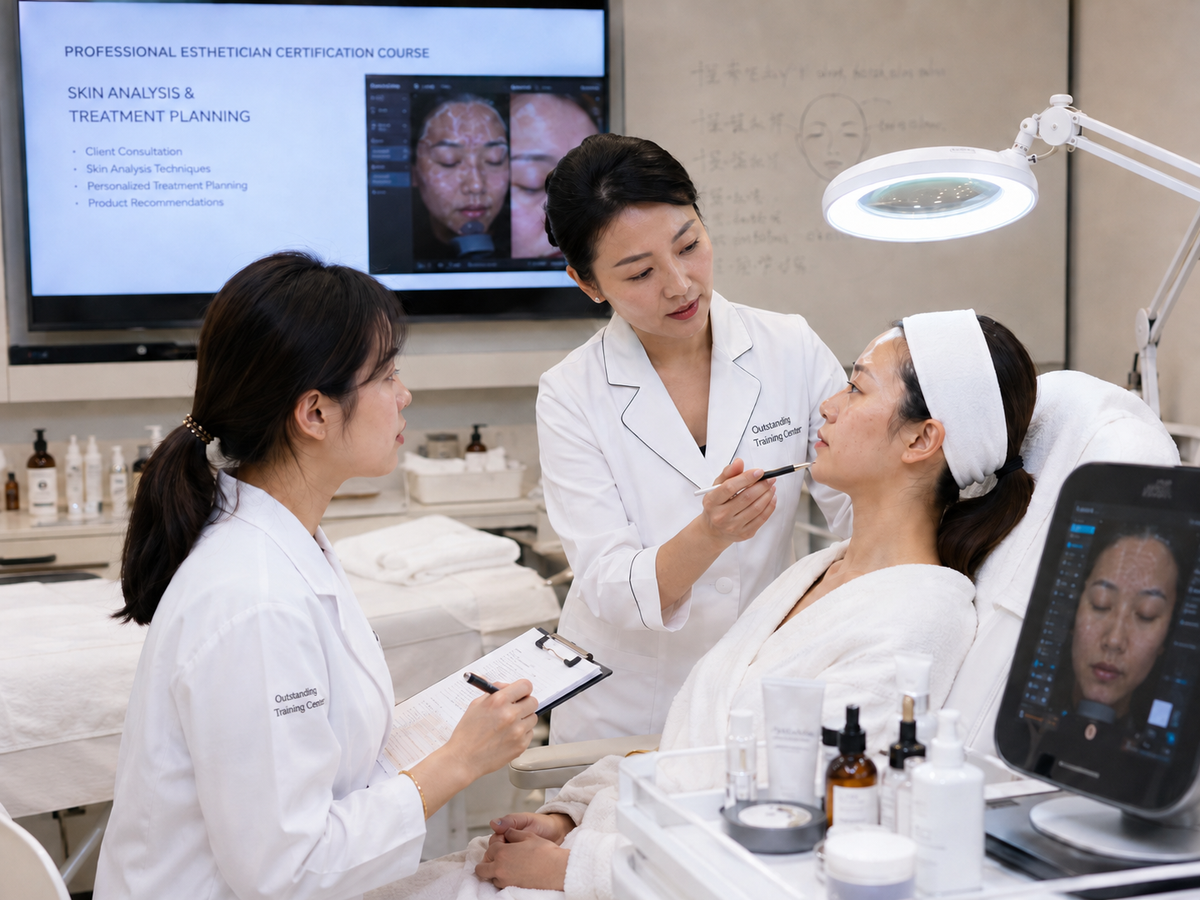Professional Esthetician Certification Course — With License